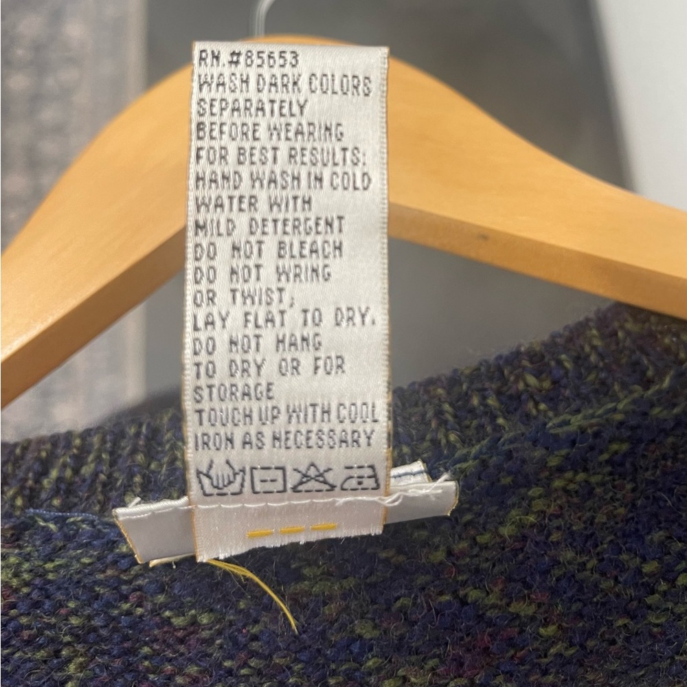 Koret Multicolor Patchwork Sweater Vest With Embr… - image 5